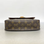 Louis Vuitton Shoulder Bag Monogram Saint-Cloud GM Brown — view 3