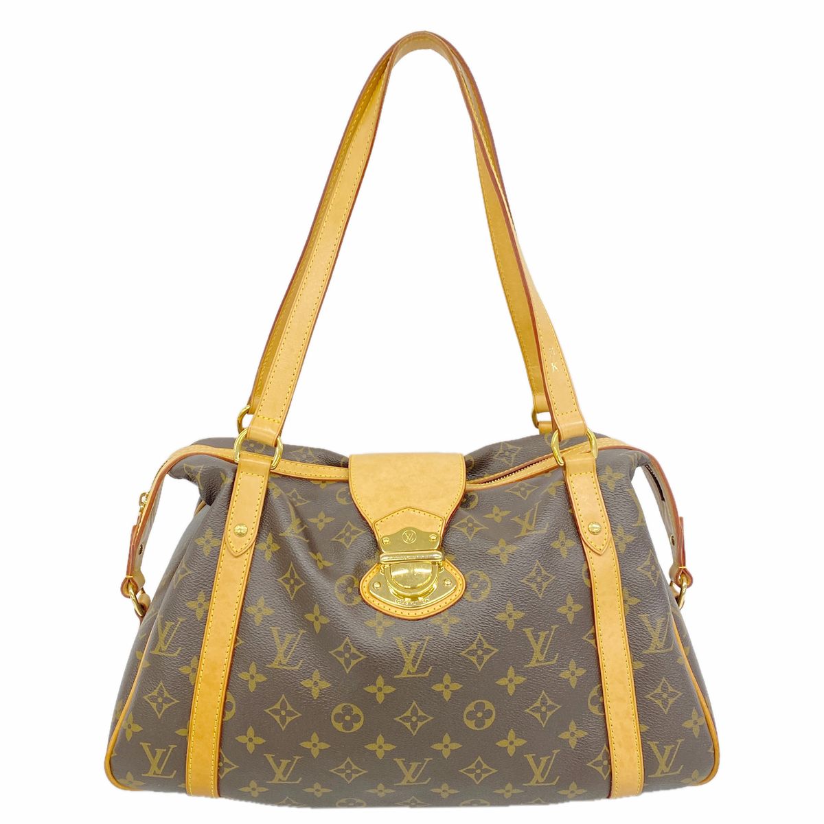 Louis Vuitton Shoulder Bag Monogram Streza PM Brown