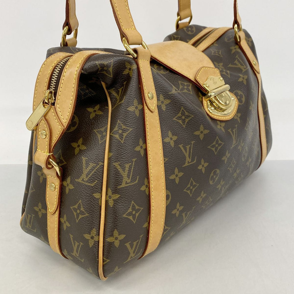 Louis Vuitton Shoulder Bag Monogram Streza PM Brown — view 2