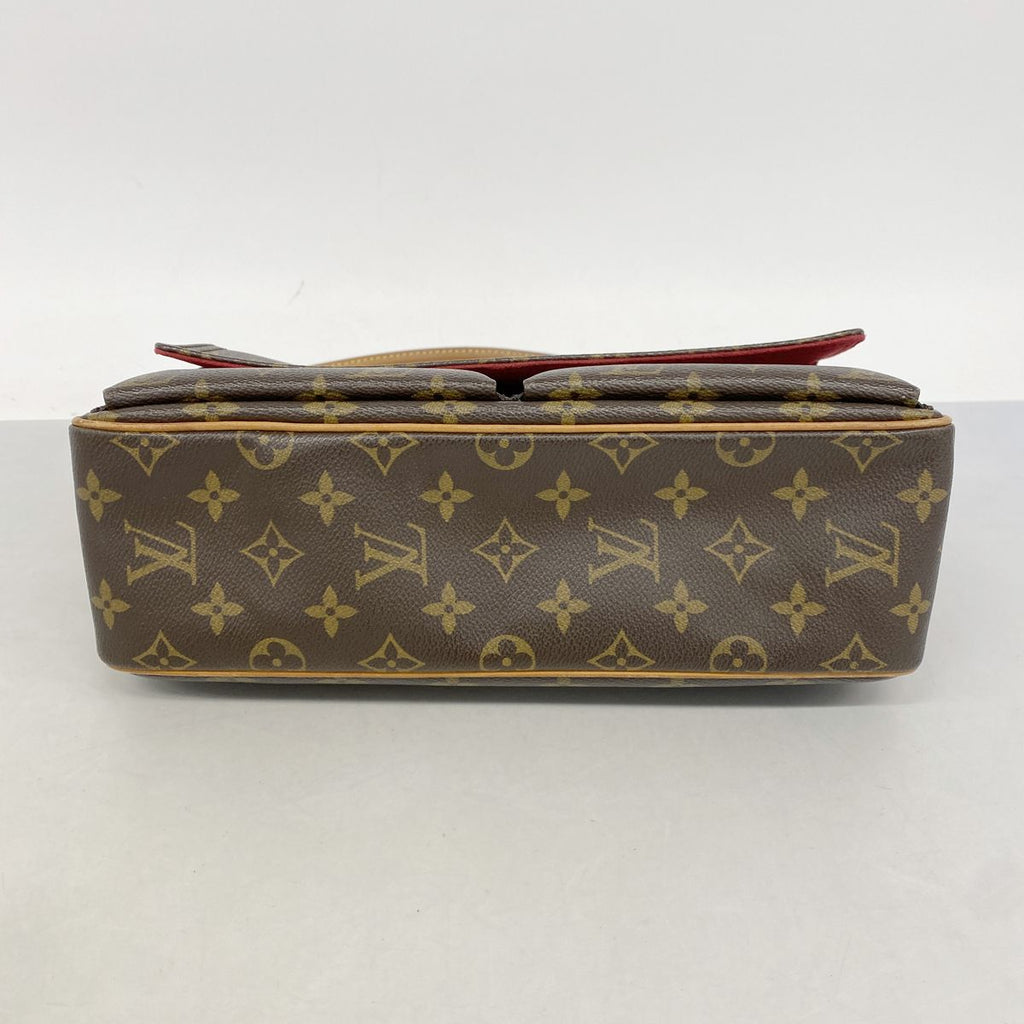 Louis Vuitton Shoulder Bag Monogram Viva Cite MM Brown — view 3