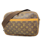 Louis Vuitton Shoulder Bag Monogram Reporter PM Brown