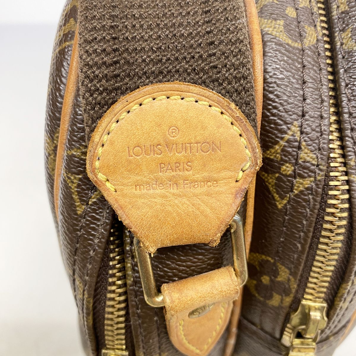 Louis Vuitton Shoulder Bag Monogram Reporter PM Brown — view 5