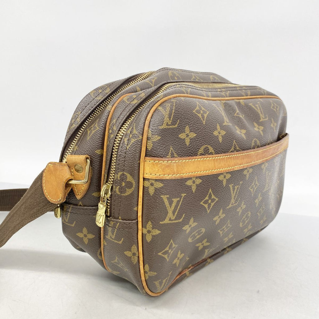 Louis Vuitton Shoulder Bag Monogram Reporter PM Brown — view 2