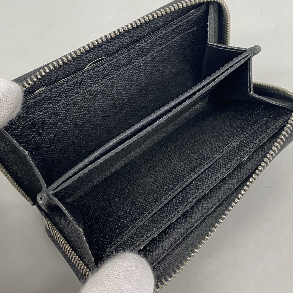 Louis Vuitton Damier Graphite Zippy Coin Purse Black — view 3