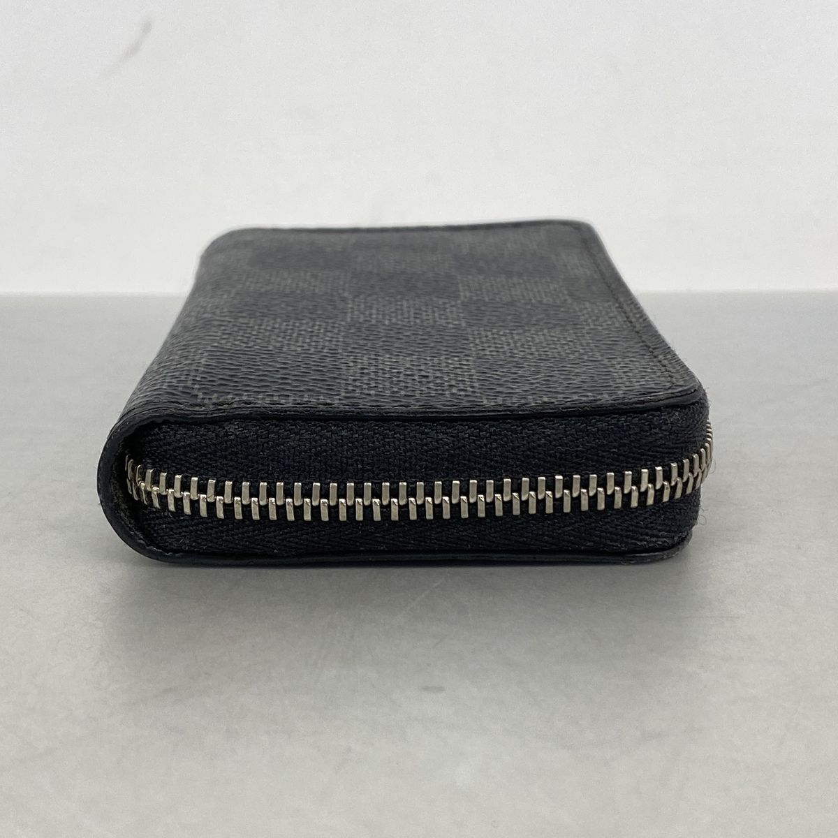 Louis Vuitton Damier Graphite Zippy Coin Purse Black — view 2