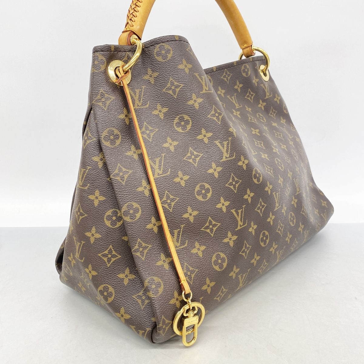 Louis Vuitton Shoulder Bag Monogram Artsy MM Brown — view 2