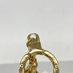 Louis Vuitton Key Holder Charm Monogram Bijou Sac Chaine Blue Ming Flower Gold — view 5