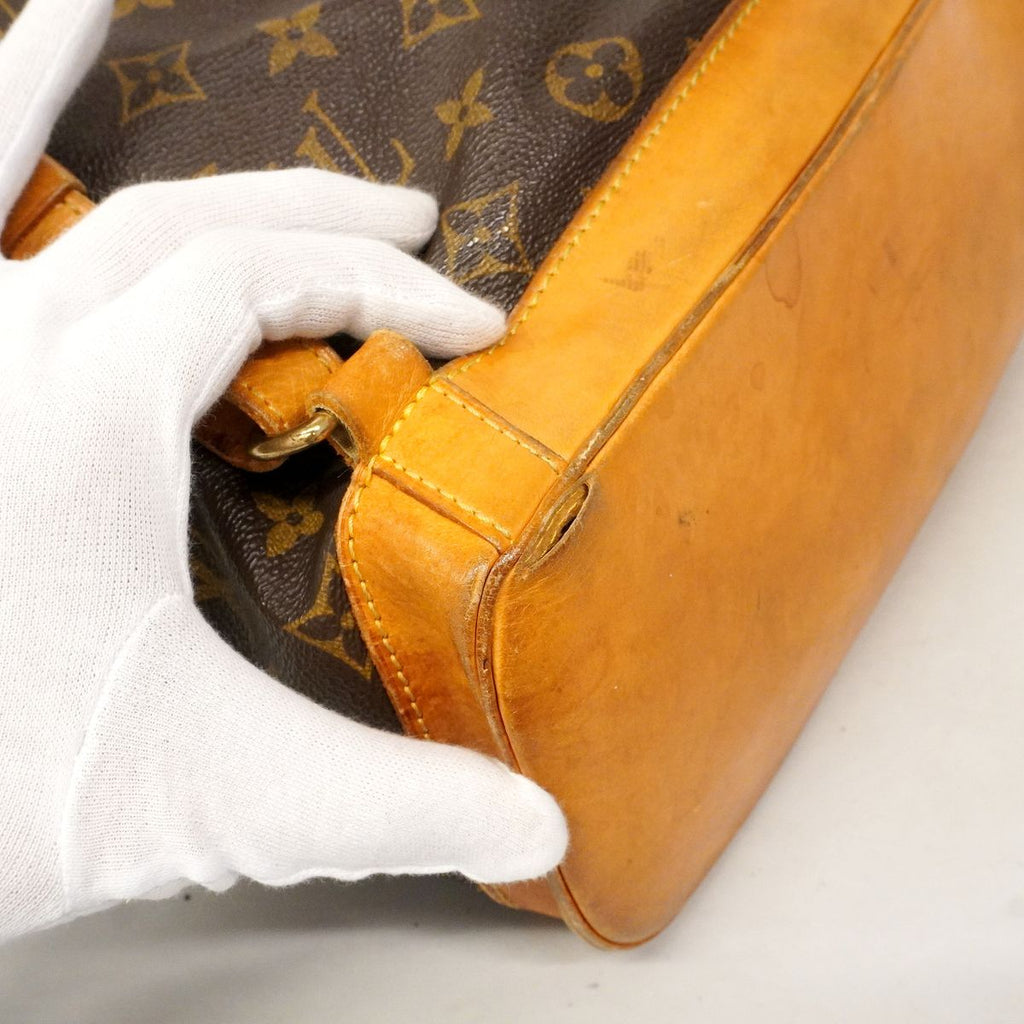 Louis Vuitton Backpack Monogram Montsouris GM Brown — view 6