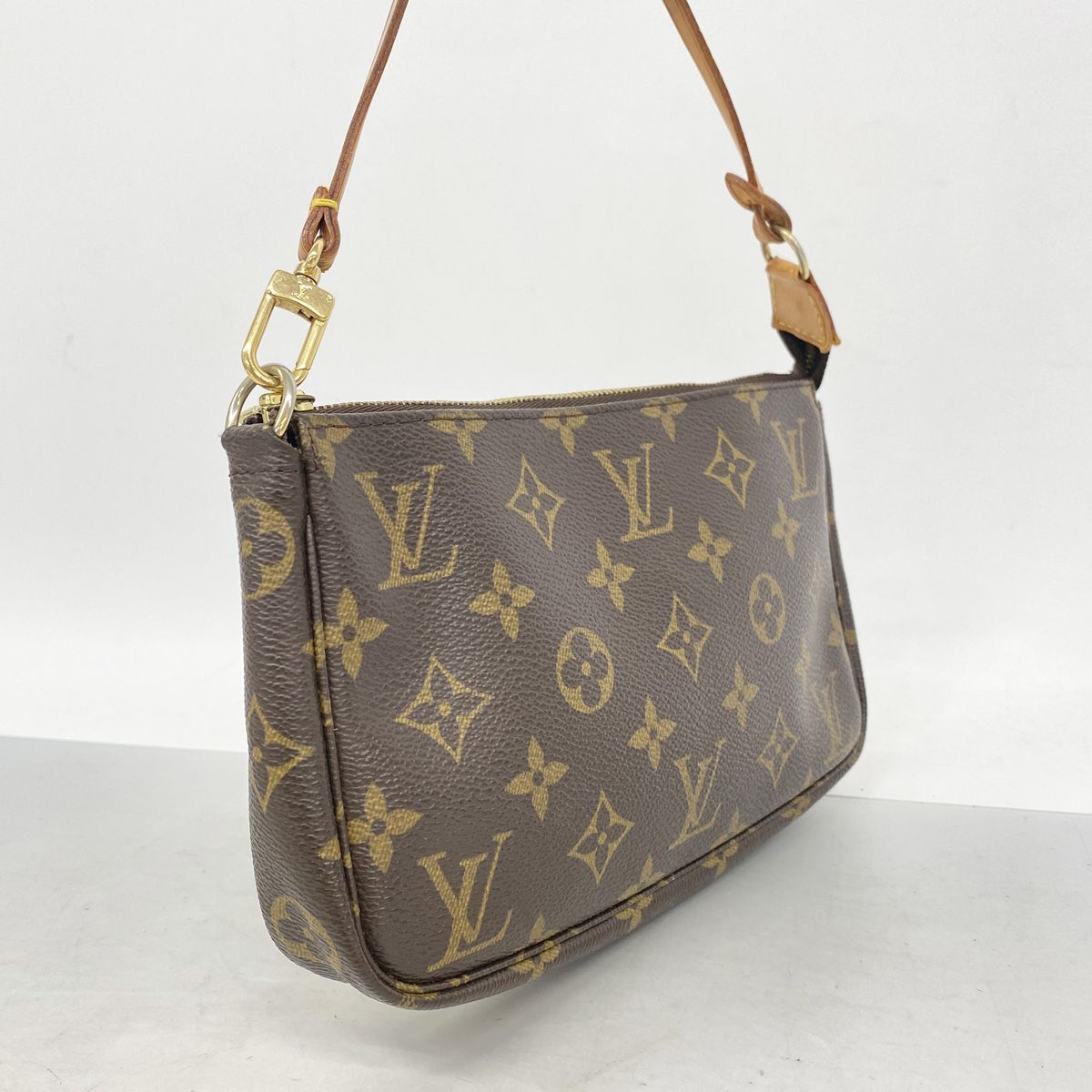 Louis Vuitton Pouch Monogram Pochette Accessoires Brown — view 2