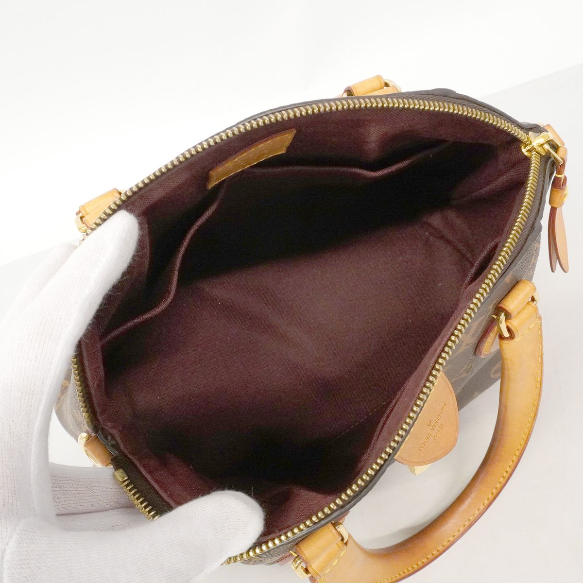 Louis Vuitton Handbag Monogram Rivoli PM Brown — view 4