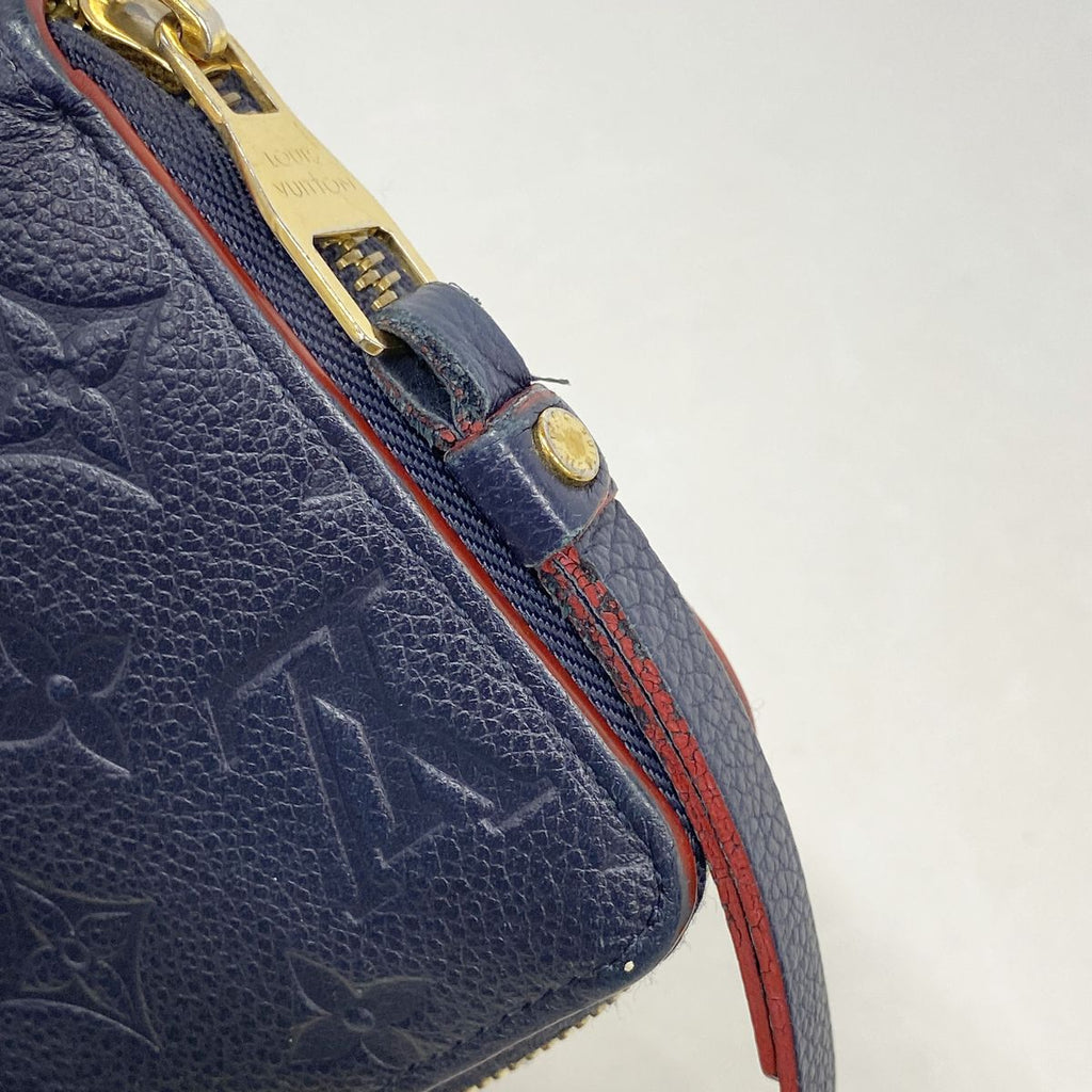Louis Vuitton Wallet Monogram Empreinte Zippy Marine Rouge — view 5