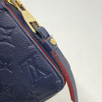 Louis Vuitton Wallet Monogram Empreinte Zippy Marine Rouge — view 5