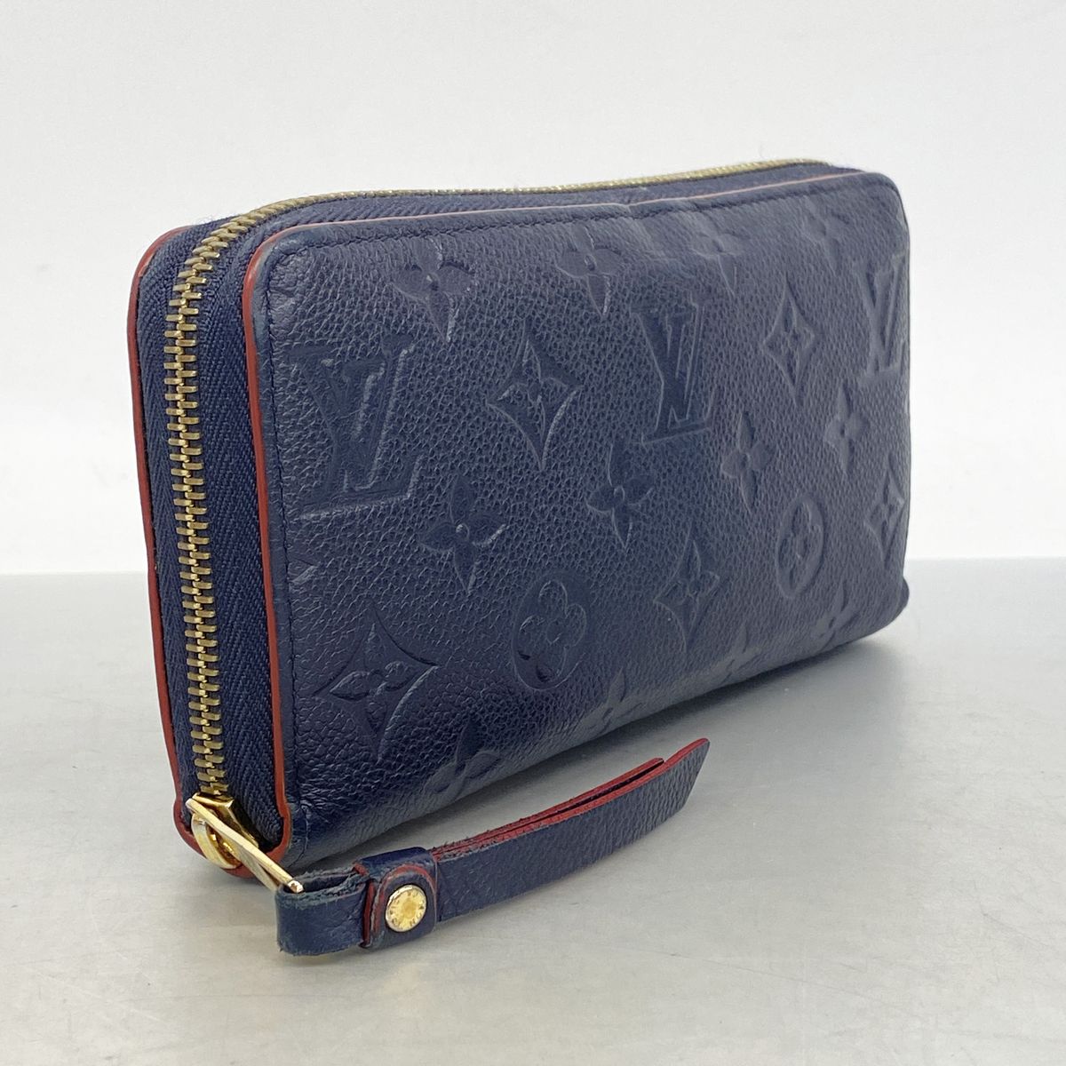 Louis Vuitton Wallet Monogram Empreinte Zippy Marine Rouge — view 2
