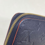 Louis Vuitton Wallet Monogram Empreinte Zippy Marine Rouge — view 6