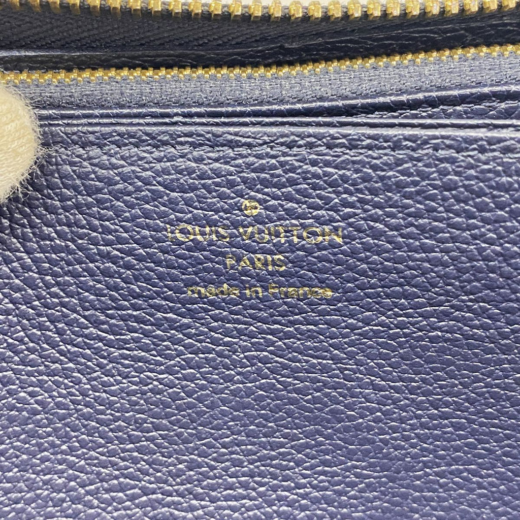 Louis Vuitton Wallet Monogram Empreinte Zippy Marine Rouge — view 4