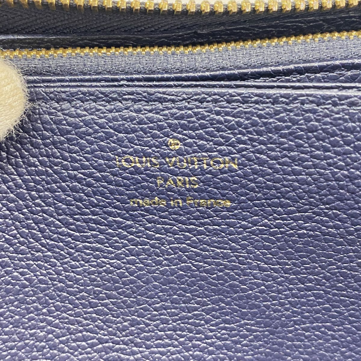 Louis Vuitton Wallet Monogram Empreinte Zippy Marine Rouge — view 4