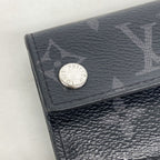 Louis Vuitton Trifold Wallet Monogram Eclipse Discovery Compact Black — view 8