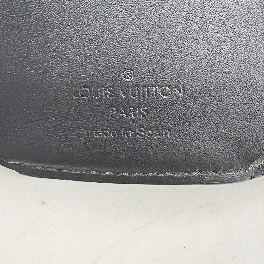 Louis Vuitton Trifold Wallet Monogram Eclipse Discovery Compact Black — view 4