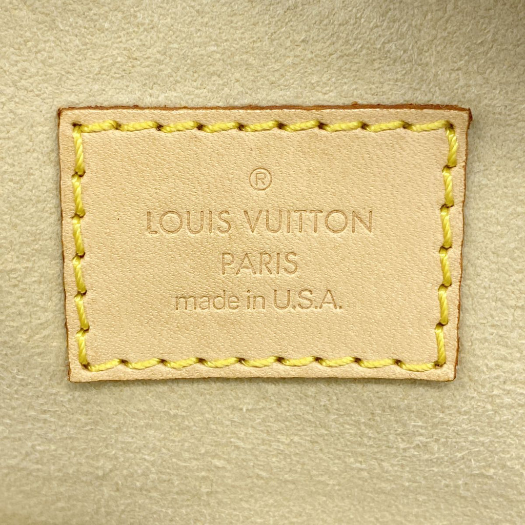 Louis Vuitton Handbag Monogram Manhattan PM Brown — view 5