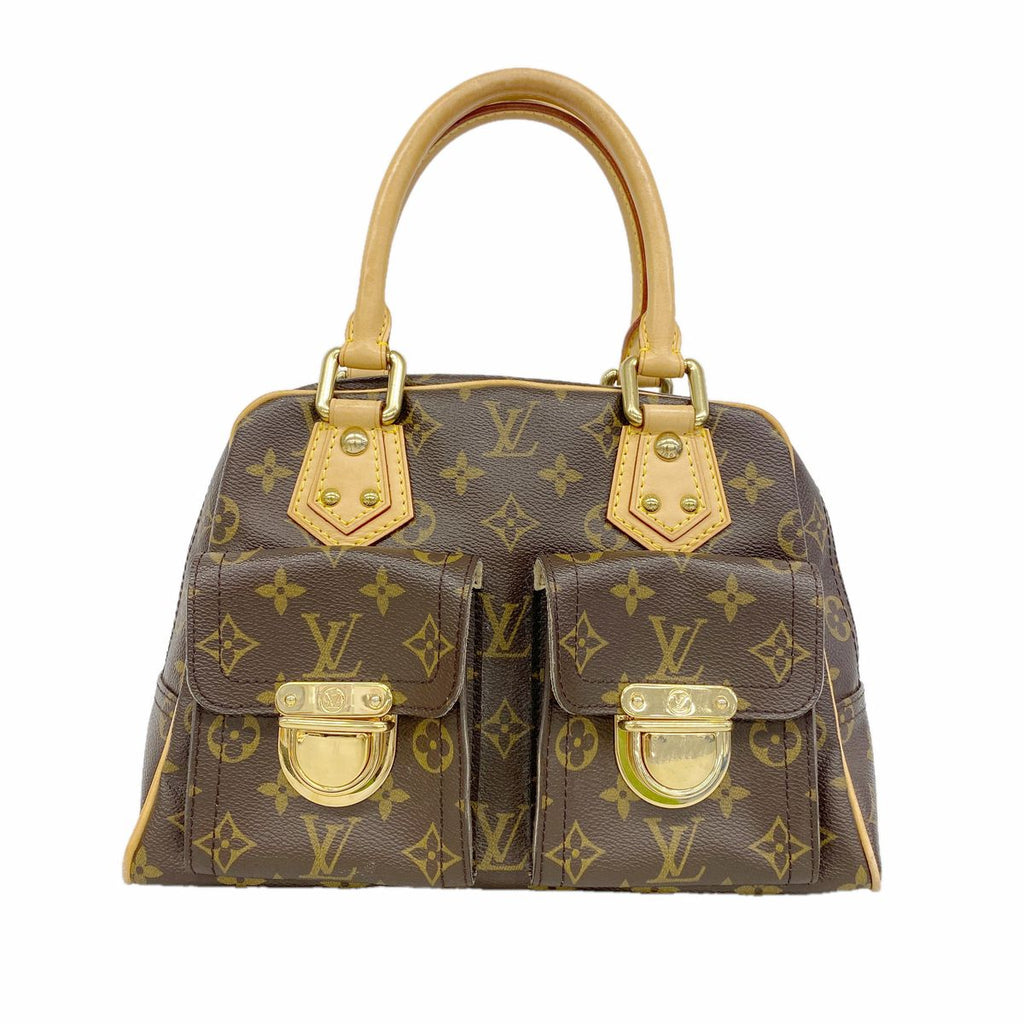 Louis Vuitton Handbag Monogram Manhattan PM Brown