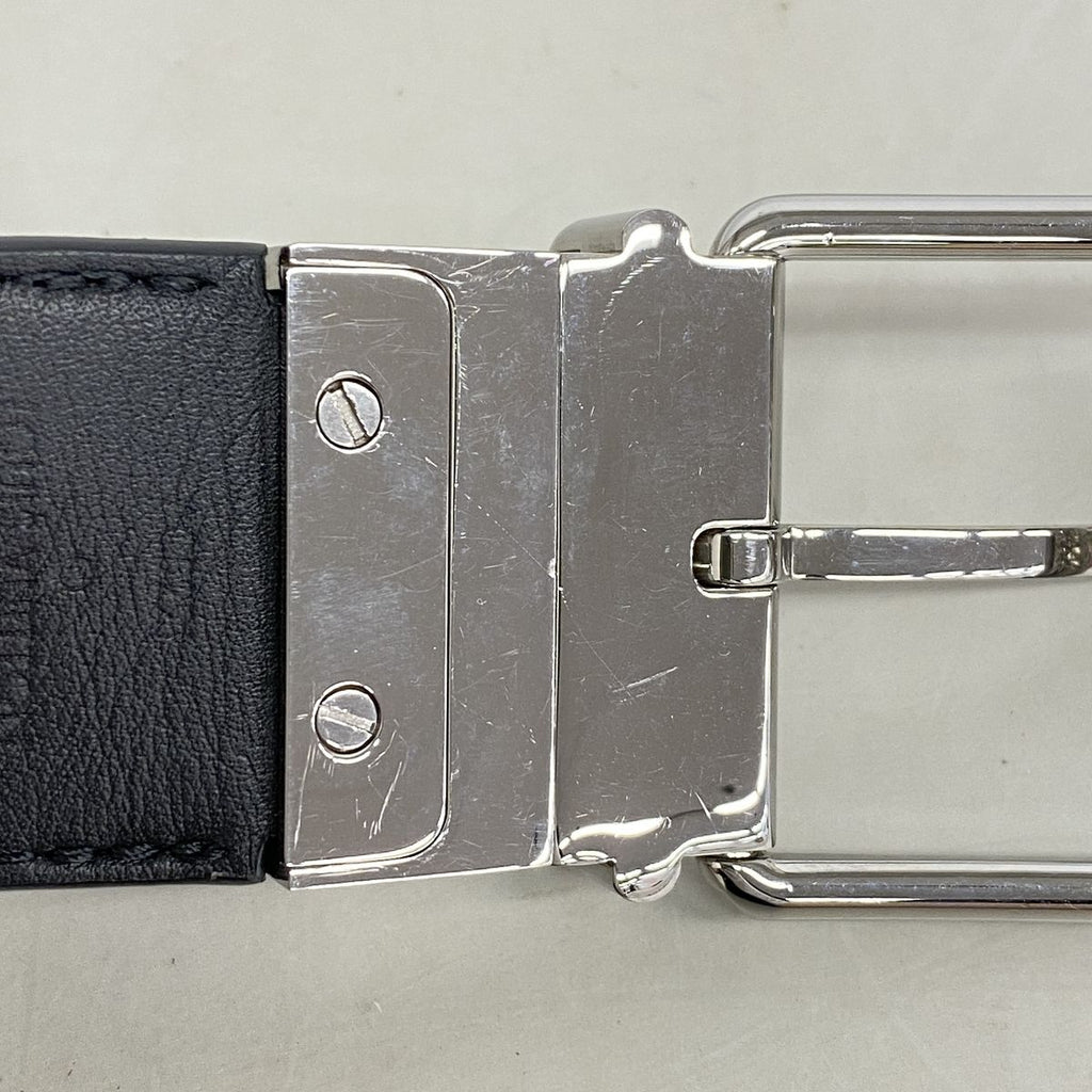 Louis Vuitton Belt Damier Graphite Ceinture Print 40 Gray Black — view 4