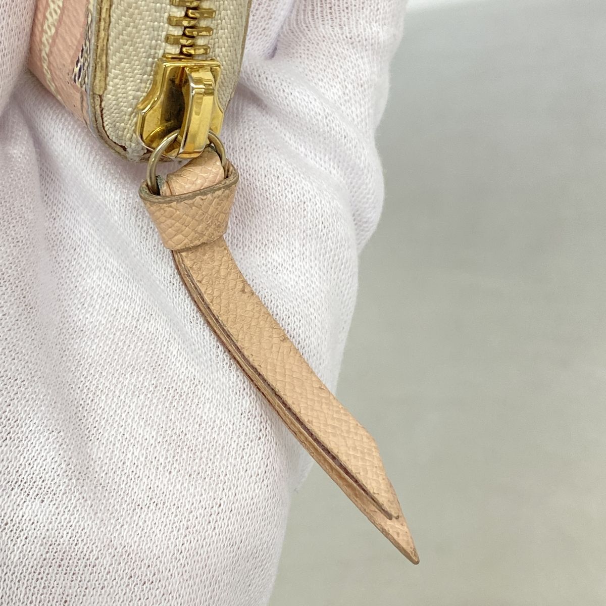 Louis Vuitton Wallet Damier Azur Tahiti Collection Portefeuille Clemence White — view 8