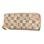 Louis Vuitton Wallet Damier Azur Tahiti Collection Portefeuille Clemence White