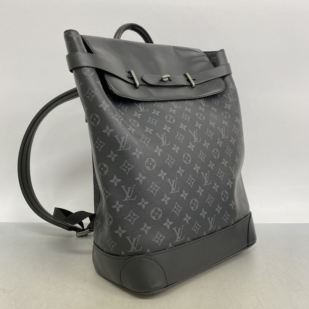 Louis Vuitton Backpack Monogram Eclipse Steamer Black — view 2