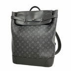 Louis Vuitton Backpack Monogram Eclipse Steamer Black