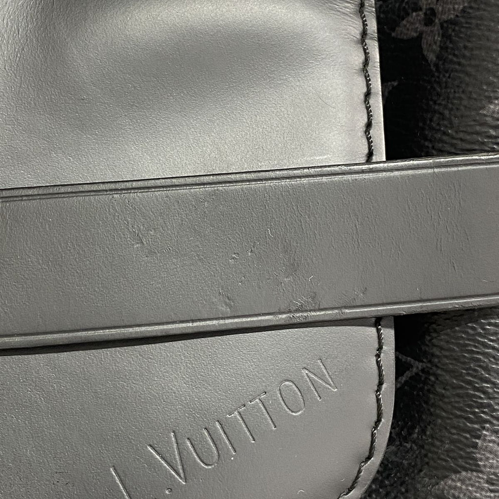 Louis Vuitton Backpack Monogram Eclipse Steamer Black — view 6