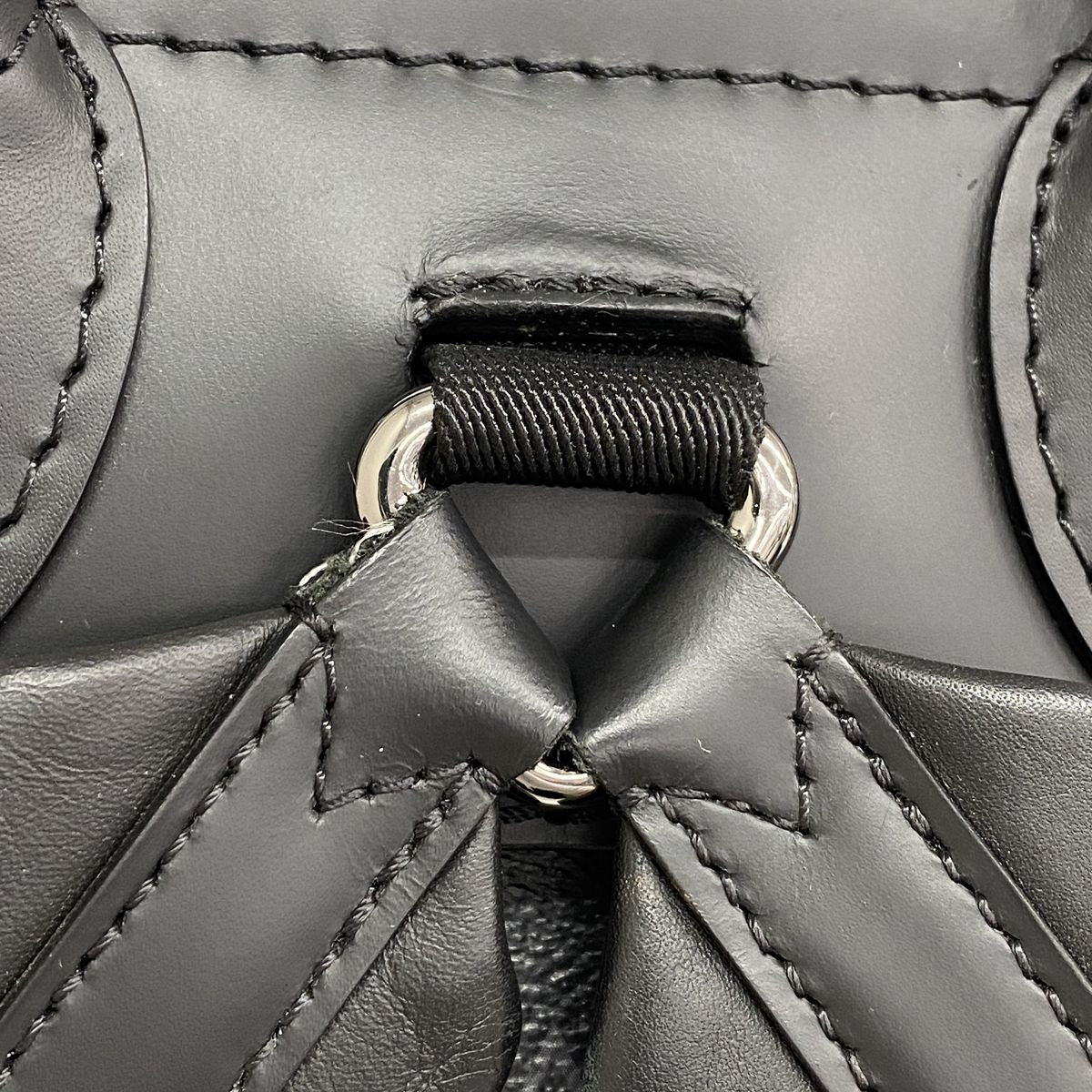 Louis Vuitton Backpack Monogram Eclipse Steamer Black — view 8