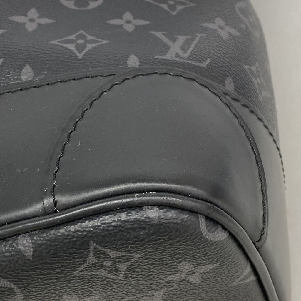 Louis Vuitton Backpack Monogram Eclipse Steamer Black — view 7