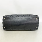 Chanel Tote Bag on the Road Leather Black Silver — view 3
