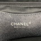Chanel Tote Bag on the Road Leather Black Silver — view 5