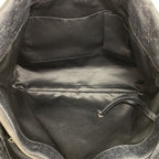 Chanel Tote Bag on the Road Leather Black Silver — view 4