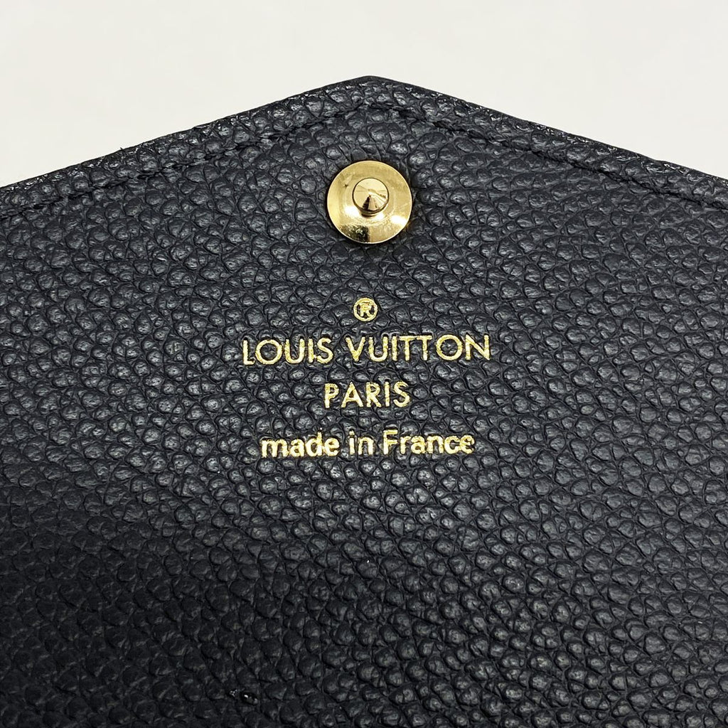 Louis Vuitton Coin Purse Monogram Empreinte Pochette Cles Noir — view 4