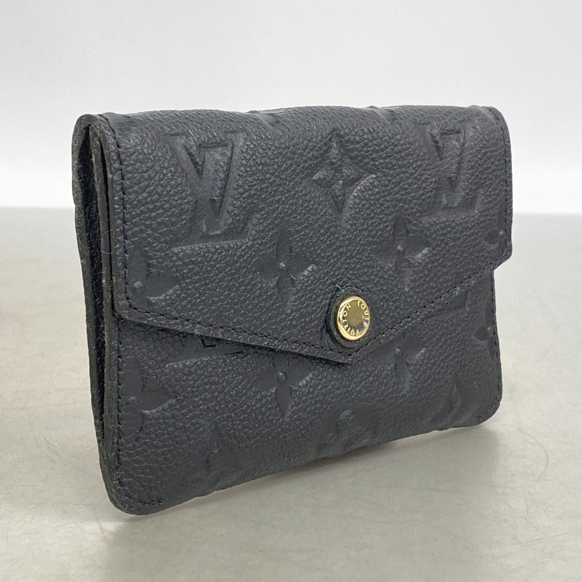 Louis Vuitton Coin Purse Monogram Empreinte Pochette Cles Noir — view 2