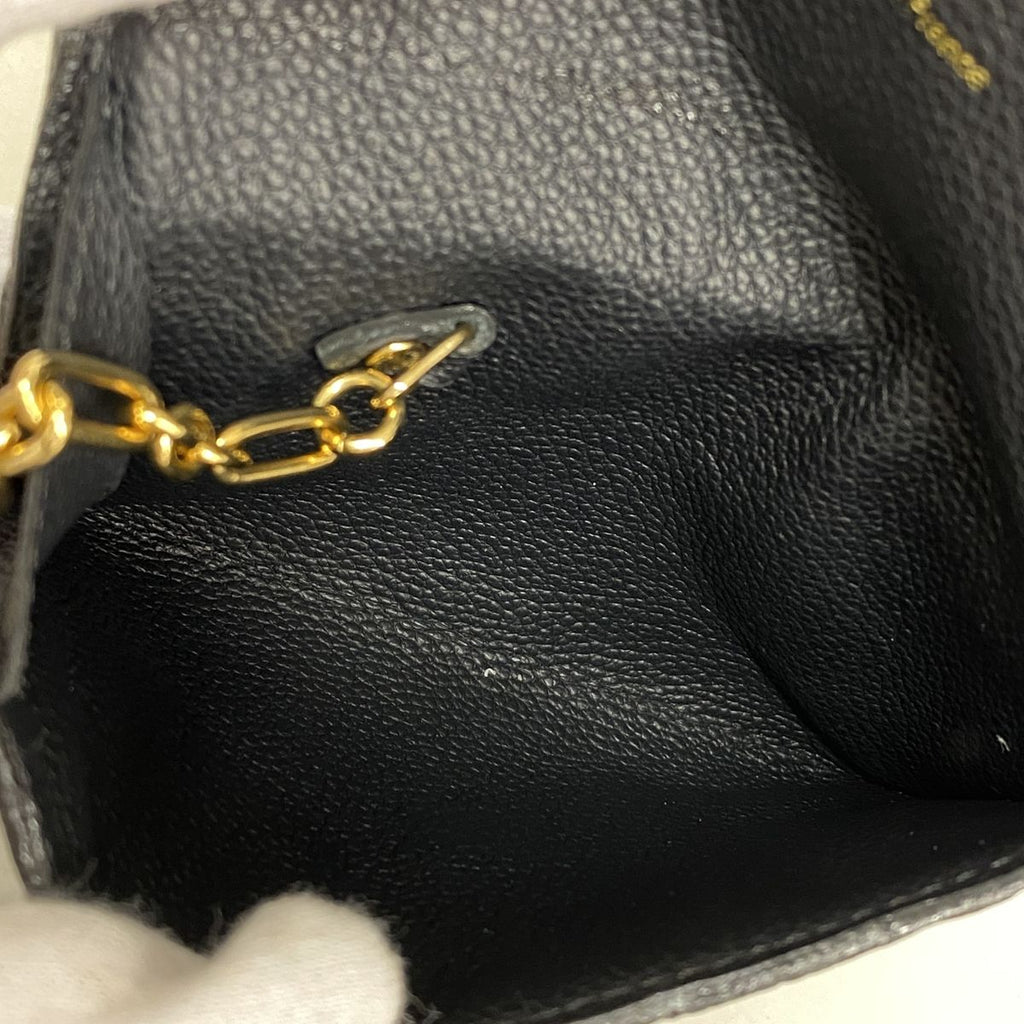 Louis Vuitton Coin Purse Monogram Empreinte Pochette Cles Noir — view 3
