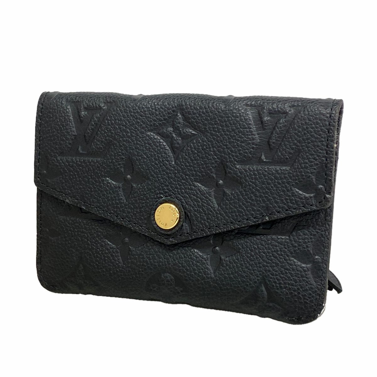 Louis Vuitton Coin Purse Monogram Empreinte Pochette Cles Noir