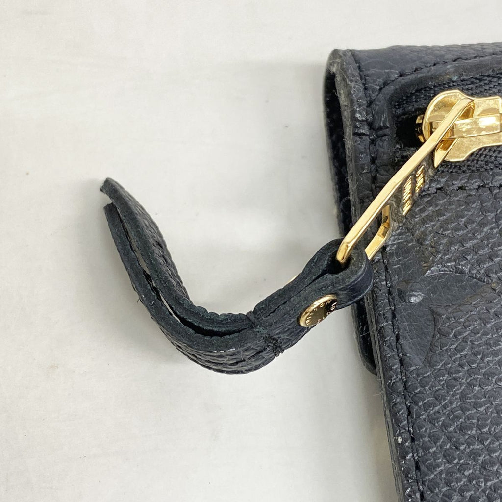 Louis Vuitton Coin Purse Monogram Empreinte Pochette Cles Noir — view 7