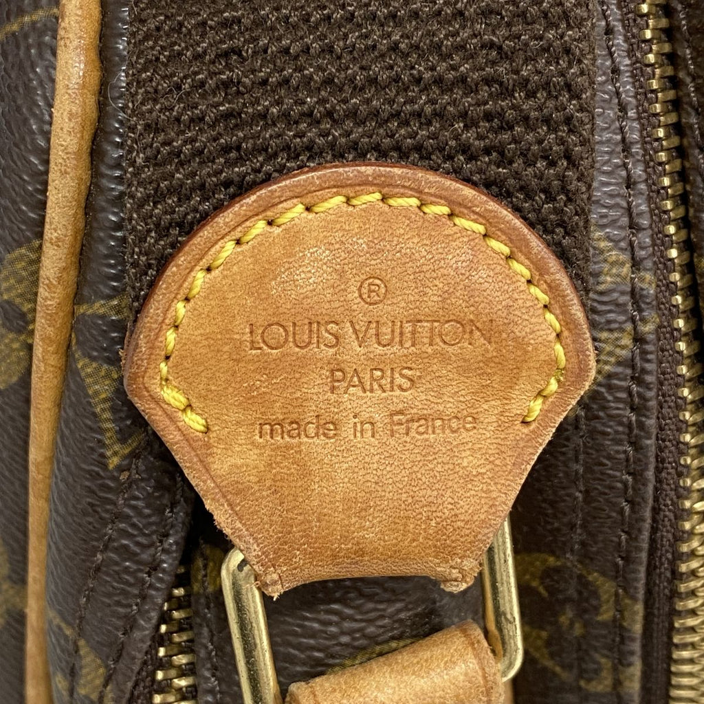 Louis Vuitton Shoulder Bag Monogram Reporter PM Brown — view 5
