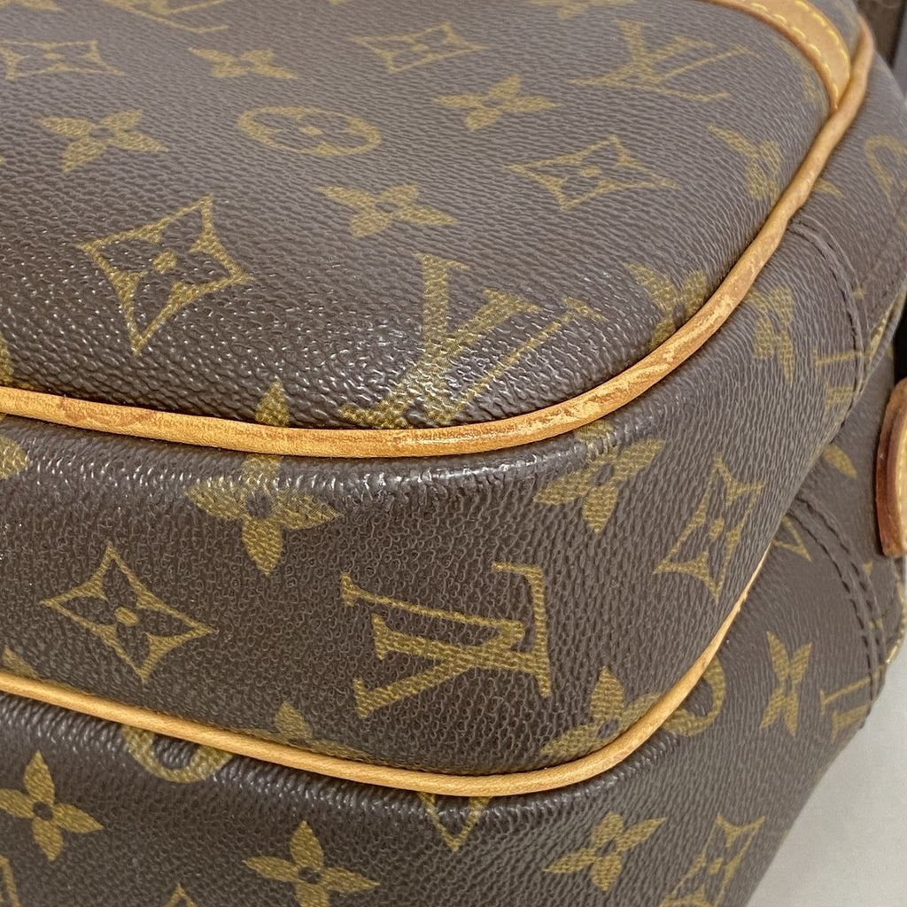 Louis Vuitton Shoulder Bag Monogram Reporter PM Brown — view 6