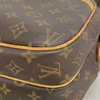 Louis Vuitton Shoulder Bag Monogram Reporter PM Brown — view 6