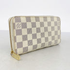 Louis Vuitton Wallet Damier Azur Zippy White — view 2