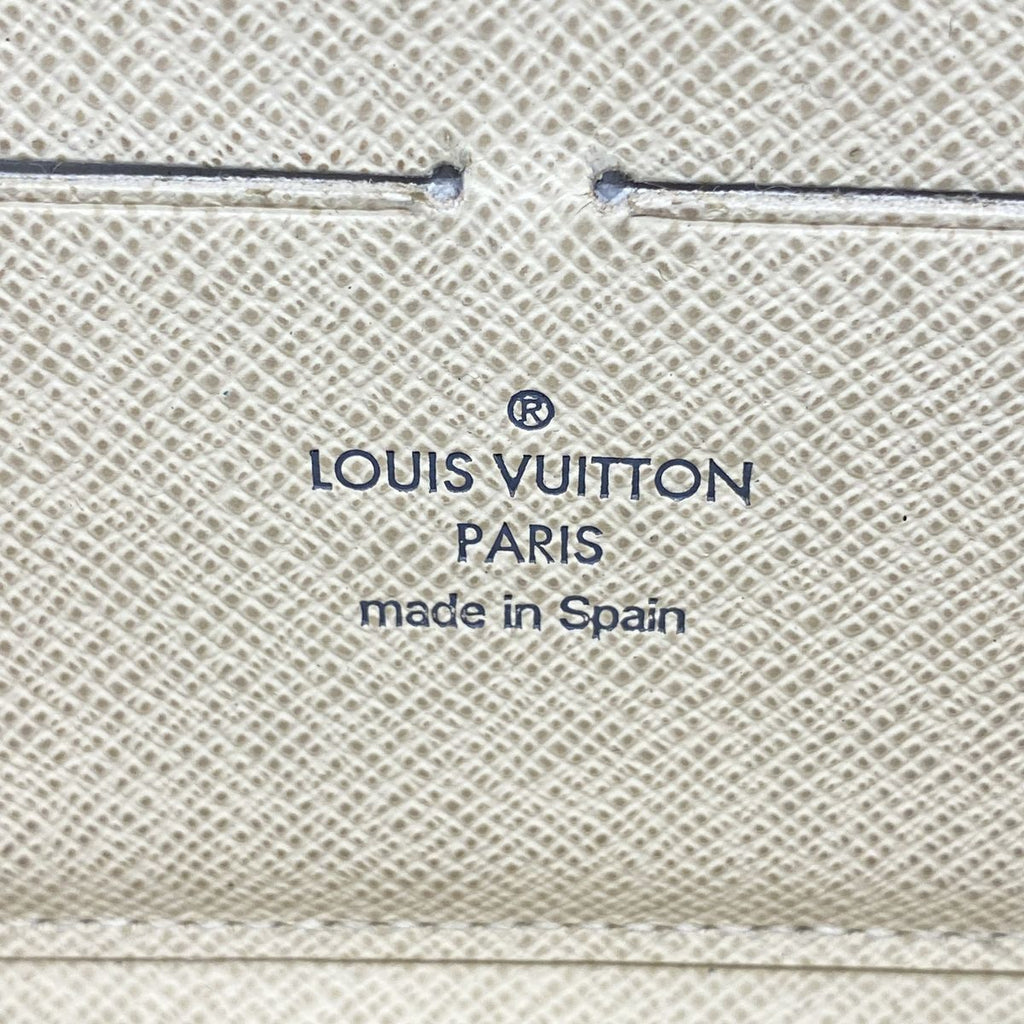 Louis Vuitton Wallet Damier Azur Zippy White — view 4