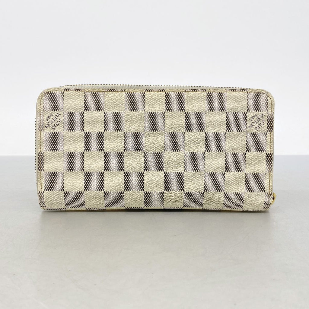 Louis Vuitton Wallet Damier Azur Zippy White — view 8