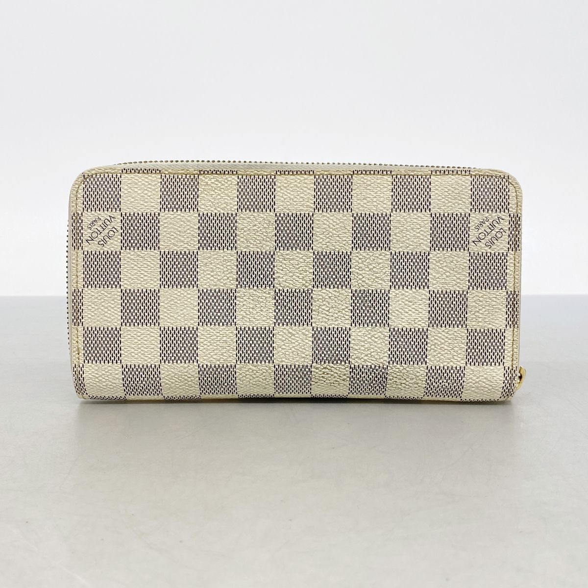 Louis Vuitton Wallet Damier Azur Zippy White — view 8