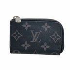 Louis Vuitton Coin Purse Monogram Eclipse Portefeuille Monnaie Jules Black