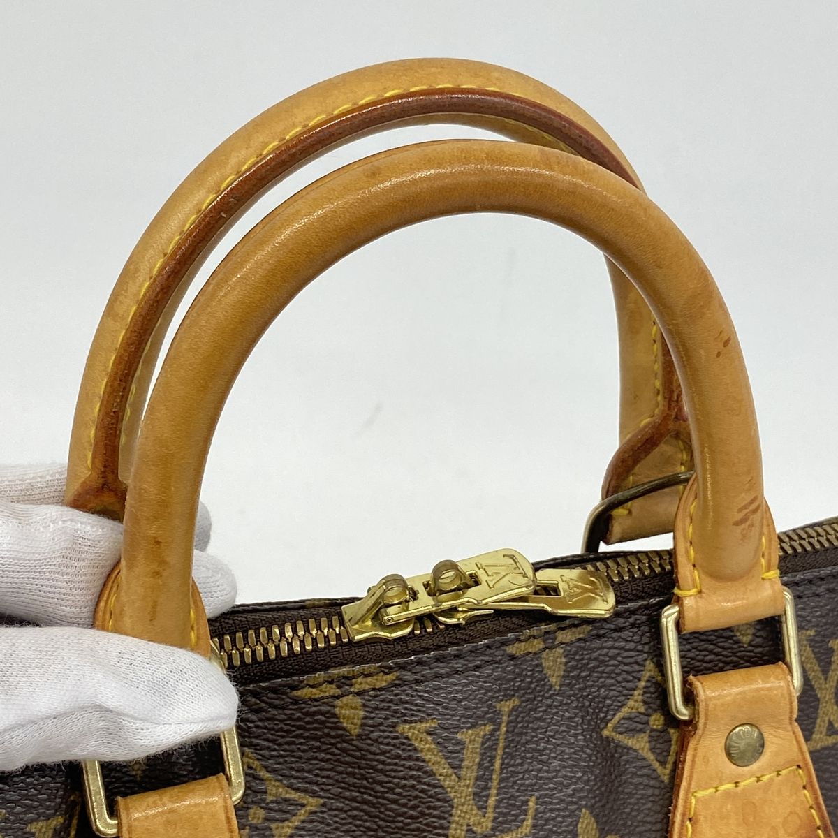 Louis Vuitton Handbag Monogram Alma Brown — view 8