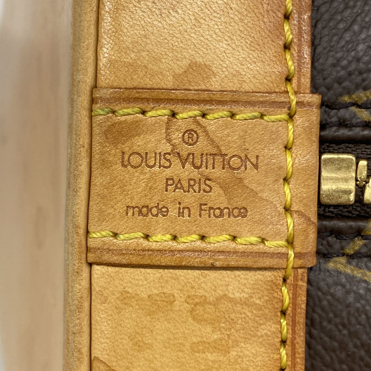 Louis Vuitton Handbag Monogram Alma Brown — view 5